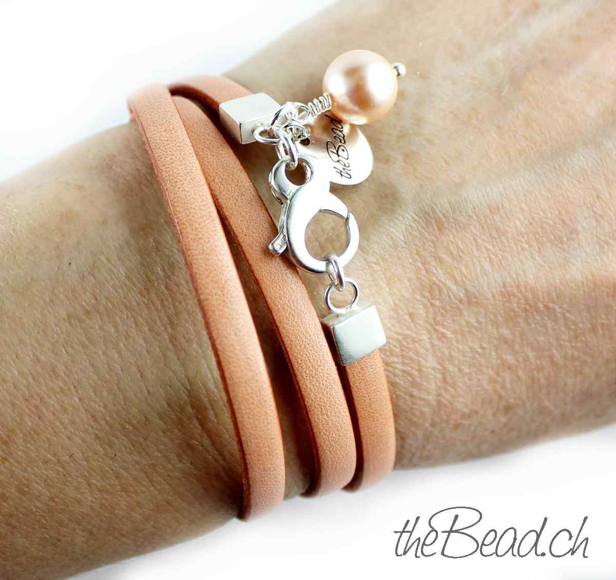 Lederarmb&auml;nder Lederarmband f&uuml;r Damen Sie Armband Armschmuck