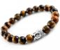 Preview: Tigerauge Armband mit Buddha Perle the Bead