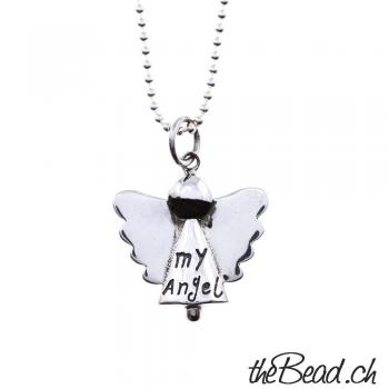 Silberhalskette " my Angel "