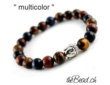 Buddha Armband mit Tigeraugen Perlen onlineshop the Bead