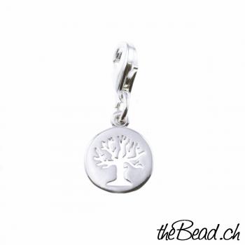 tree of life  Charm 925 Sterling Silver