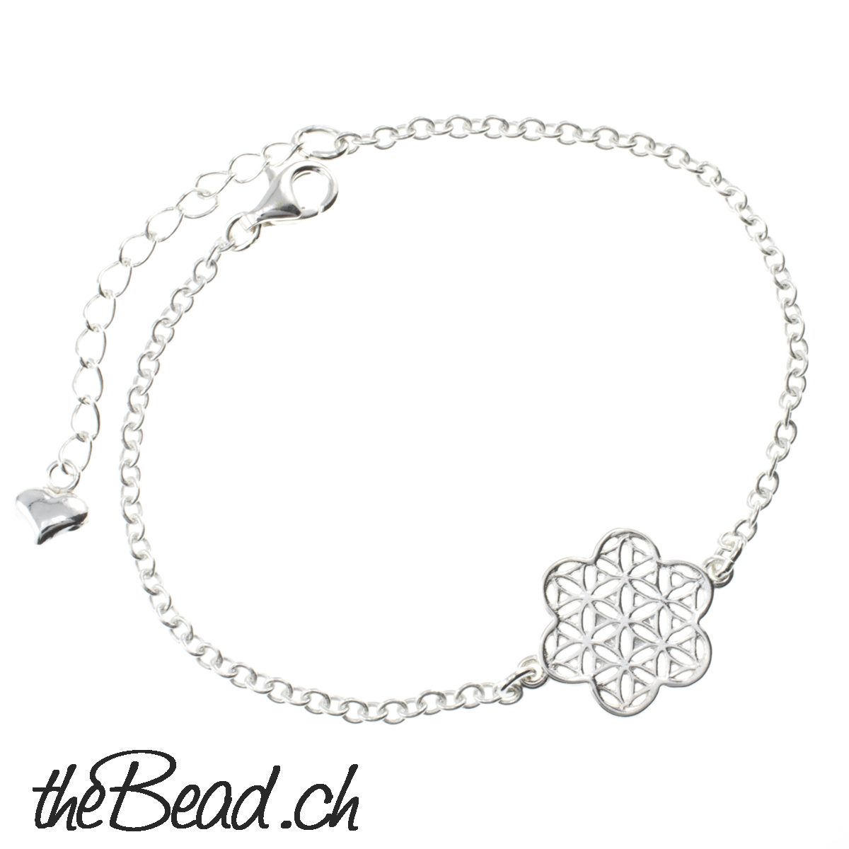 Silberarmband BLUME des LEBENS