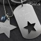 Preview: Crystal pendant with star necklace