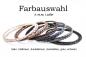 Mobile Preview: farbauswahl 3 mm leder