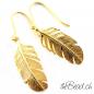 Preview: 925 sterling silver earrings gold plated
