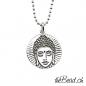 Preview: buddha Anhänger mit 925 Sterling Silber mit Kugelkette Sterling