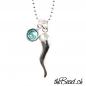 Preview: Corno Halskette aus Silber bei thebead