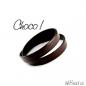 Preview: choco very dark brown leather