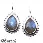 Preview: moon stone and labradorite earrings 925 sterling silver