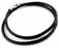 Preview: fusskettchen aus geflochtenem Leder Fussschmuck von thebead