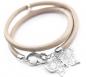 Preview: schmetterling anhänger armband mit herz theBead