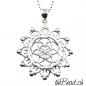 Preview: MANDALA necklace with 925 silver