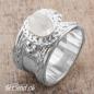 Preview: monstone and labradorit finger ring silver