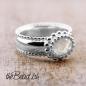 Preview: silber finger ring und finger ringe aus echtsilber und mondstein