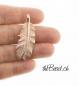 Preview: silver feather pendant 925 sterling silver