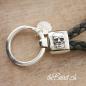 Preview: Schluesselanhaenger mit TOTENKOPF SKULL aus 925 Sterling silber tolle Geschenkidee Onlineshop thebead