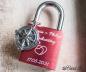 Preview: love lock with engraving