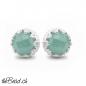 Preview: 925 sterling silver amazonit ohrringe