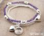 Preview: Amethyst Bergkristall Silberarmband  armband damenarmband