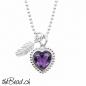 Preview: Amethyst Herz silberschmuck