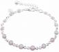Preview: Rosa Andenopal Silberarmband
