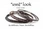 Preview: lederschmuck used look halskette