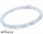 Preview: Aquamarin armband mit silberperlen
