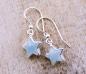 Preview: earrings star aquamarin