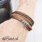 Preview: Wickelarmband mit Magnetverschluss