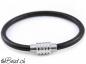 Preview: lederarmband mit magnetverschluss