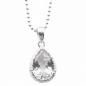 Preview: silber halskette mit bergkristall edelsteinschmuck online kaufen