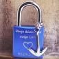 Preview: love lock with engraving