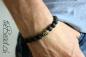 Preview: Perlenarmband aus Lava mit Buddha von theBead.ch