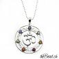 Preview: $Chakra Om necklace aus 925 Silber