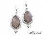 Preview: chocolate moonstone earrings 925 sterling silver