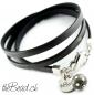 Preview: wickelarmband mit 925 sterling silber theBead