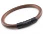 Preview: btaunes glattleder Lederarmband mit Gravur verschluss geschenkidee