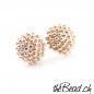 Preview: rosegold smoky quarz earrings 925 sterling silver