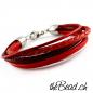 Preview: Wal Flosse Lederarmband mit Walflosse theBead