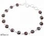 Preview: granat silberarmbänder silber damenarmband armband geschenkidee