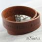 Preview: leather bracelet engraved