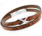 Preview: thebead wrap leather bracelet with engraving