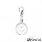 Preview: franzoesische lilie Charm Silver Sterling