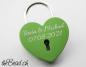 Preview: lovelock in red with personal engraving