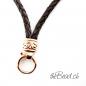 Preview: necklace leather rose gold by thebead