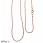 Preview: Edelstahlkette rosegoldfarben