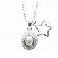 Preview: silber perlenanhänger stern Anhänger mit halskette