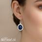 Preview: Ohrhänger mit blauem kyanit  925 sterling silber