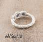 Preview: Mondsteinschmuck Fingnerring aus Silber