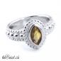 Preview: Silber Fingerring mit  labradorit edelsteinen und grünem amethyst sowie bergkristall